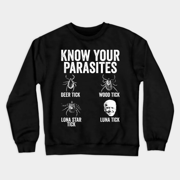 Know Your Parasites Crewneck Sweatshirt by MakgaArt